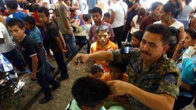 Militares de la 105 Brigada de Infantería apoyarán en la atención durante la jornada médica.