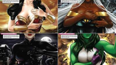 Superheroínas protagonizan campaña contra el cáncer de mama.