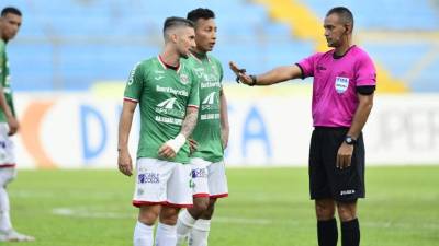 Los árbitros han señalado que no le pitarán juegos al Marathón, club que marcha líder con 27 puntos tras 12 partidos disputados.