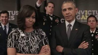 Los Obama protagonizan un nuevo video viral.