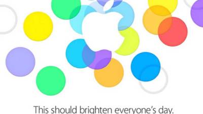 La invitación enviada por Apple.