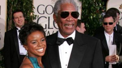 Morgan Freeman se mostró muy conmocionado por el trágico asesinato de su nieta.