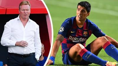 Koeman le deja un claro mensaje a Luis Suárez.