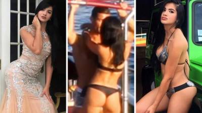 La colombiana Paula Suárez es la chica con la que el futbolista Cristiano Ronaldo se dejó ver durante sus vacaciones en Ibiza.
