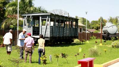 Este es uno de los coches del famoso “machangái” o tren de los trabajadores.