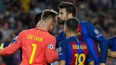 Ter Stegen ha recibido el apoyo de Piqué.