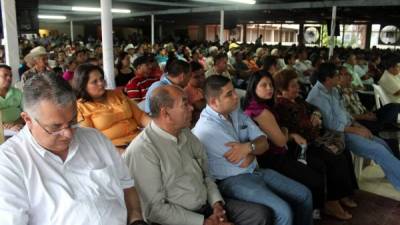 Al cabildo llegó un buen número de ciudadanos.