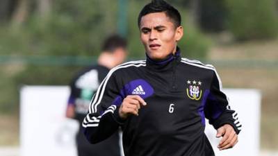 Najar se ha entrenado con normalidad en el Anderlecht.