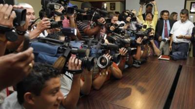Existe preocupación por los ataques a la prensa en Honduras. Foto de archivo.