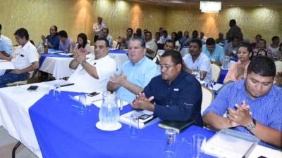La mayoría de los alcaldes de los municipios del litoral acataron la invitación de TSC. Foto: Samuel Zelaya