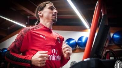 Ibrahimovic podría disputar su primer partido en el 2020 con el Milan el próximo lunes 6 de enero ante la Sampdoria.