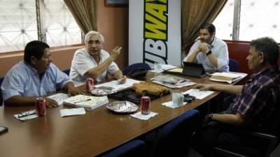 La Liga Nacional tuvo una reunión este jueves. Foto Neptalí Romero