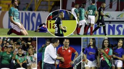 Las imágenes del debut del Marathón en el Torneo Clausura 2020 contra la UPN que acabó con un empate 2-2 en el estadio Morazán y con Denovan Torres como villano. Fotos Neptalí Romero