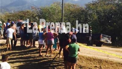 La matanza ocurrió en una finca en Olanchito, Yoro.