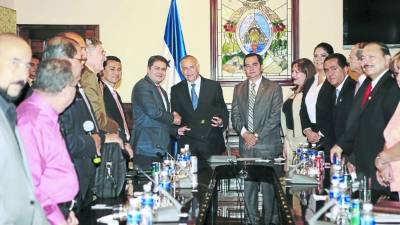 El presidente Juan Orlando Hernández entregó hace dos semanas la propuesta al Congreso Nacional.