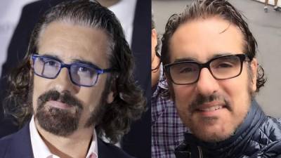 El antes y después del actor y productor colombiano.
