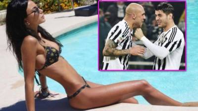 Simone Zaza, delantero de la Juventus, tiene un nuevo amor gracias a su compañero de equipo, el atacante Álvaro Morata.