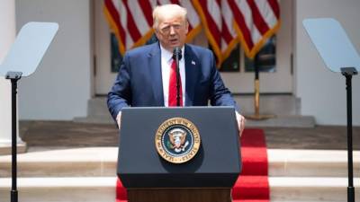 Donald Trump, presidente de Estados Unidos.