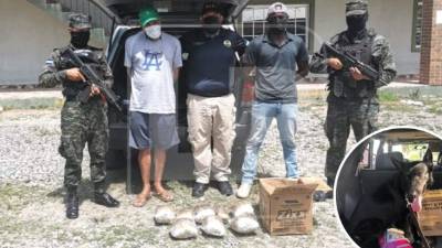 La operación fue abordada por militares de Honduras.