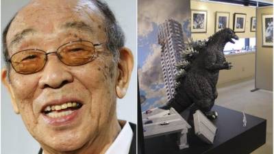 Fallece el primer actor que interpretó el papel de Godzilla.AFP