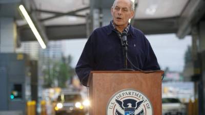 El Secretario de Seguridad Interior de EUA, John Kelly.