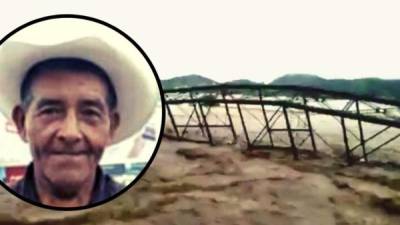 Martín Reyes Gómez (de 73 años) desapareció en Pimienta, Cortés.