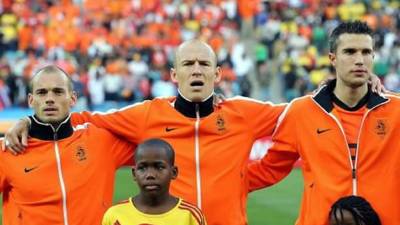 Sneijder, Robben y Van Persie, estarán en Brasil.