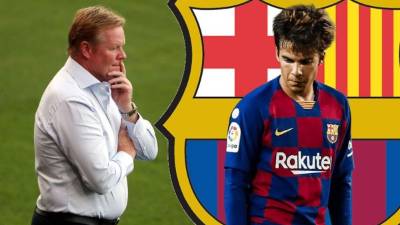Ronald Koeman se cerga a Riqui Puig en el Barcelona y le ha pedido que busque otro equipo.