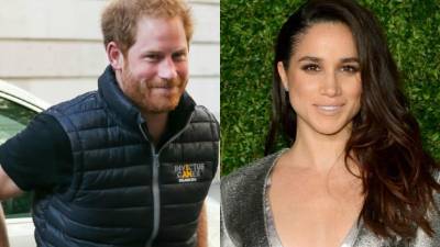 El príncipe Enrique de Inglaterra y la actriz estadounidense Meghan Markle.