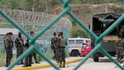 Refuerzos penitenciarios intentan recuperar las instalaciones de 'La Tolva', la prisión de máxima seguridad de Morocelí.