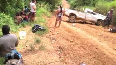 El hecho ocurrió en la comunidad de Capa Pan, región montañosa de Catacamas, Olancho.