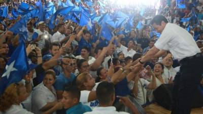 Los ceibeños conocieron la propuesta de gobierno de Juan Orlando Hernández.