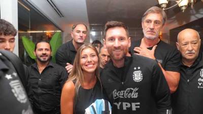 Tras el triunfo ante Honduras, la Selección de Argentina optó por relajarse y llegó a un restaurante de Miami.