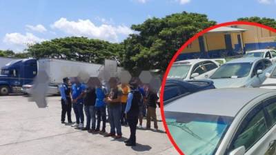 Los vehículos fueron decomisados y los individuos detenidos en un punto de San Lorenzo, costa pacífica de Honduras.
