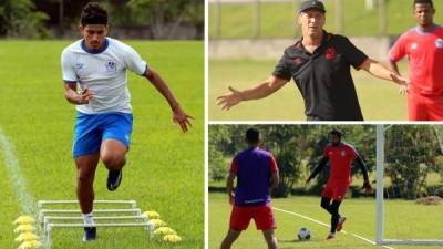 Los trabajos físicos y tácticos destacan en los entrenamientos del Olimpia.