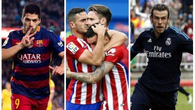 Barcelona, Atlético y Real Madrid ganaron sus partidos y todo sigue igual.