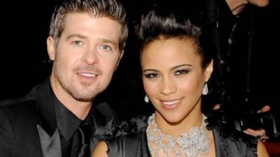 La actriz Paula Patton y el cantante Robin Thicke