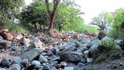 Se está haciendo uso de los pozos de emergencia.