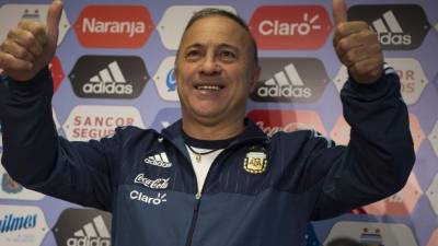 Olarticoechea tiene experiencia como ayudante de campo y seleccionador en las categorías juveniles de Argentina. Foto AFP.