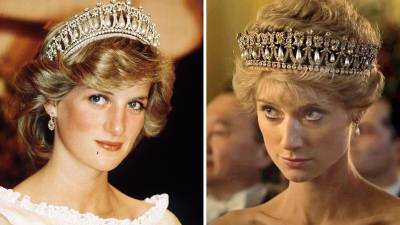 El personaje de la princesa Diana es interpretado por la actriz Elizabeth Debicki.