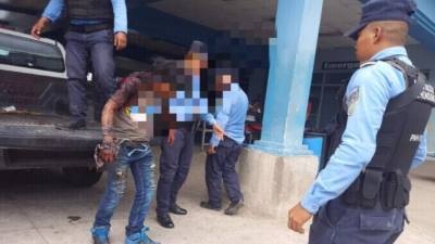 La persona detenida es un joven de 23 años de edad, originario de la aldea Victoria del municipio de Marcala La Paz.