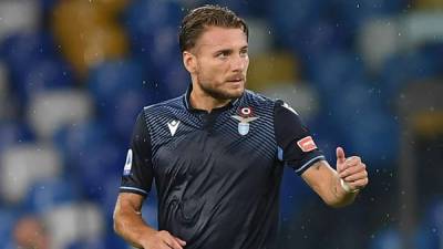 Ciro Immobile hizo historia con la camiseta de la Lazio.