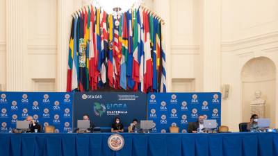 Almagro inauguró ayer la Asamblea General de la OEA con Nicaragua como principal tema de agenda.