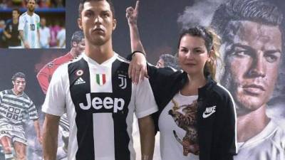 Katia Aveiro es la hermana de Cristiano Ronaldo.