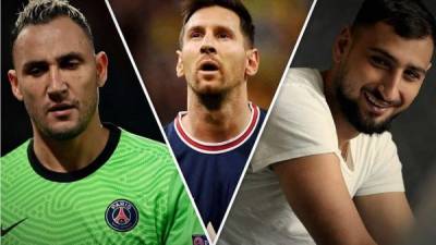 Donnarumma estaría molesto por su suplencia en el PSG y aseguran que Messi prefiere a Keylor Navas.