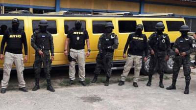 El vehículo de lujo fue asegurado durante la operación Tormenta de Fuego VI.