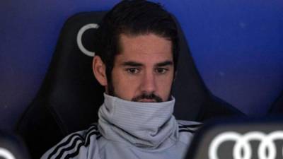 Isco no verá minutos en el partido del Real Madrid contra la Roma en Italia.