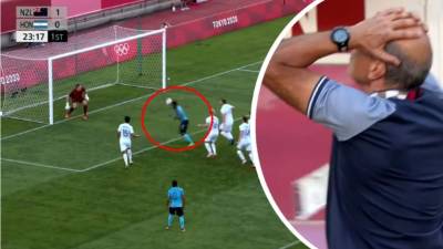 El fallo de Jorge Benguché que no podía creer el entrenador Miguel Falero.