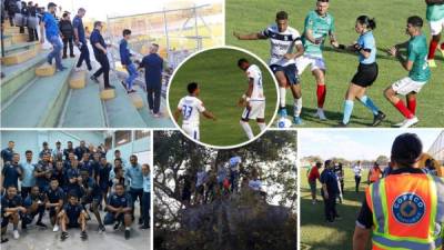 Las imágenes del inicio de la jornada 13 del Torneo Clausura 2020 con los partidos Motagua-Olimpia y Marathón-Honduras Progreso. Fotos Ronald Aceituno, David Romero y Neptalí Romero