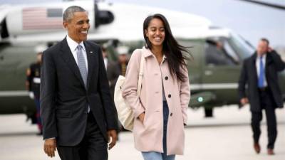 Malia es la hija mayor del expresidente Barack Obama.
